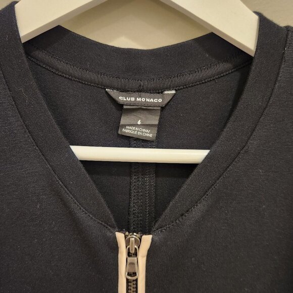 Club Monaco Black Sleeveless Dress - Size 6 - Picture 4 of 6